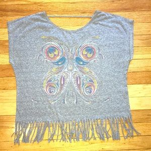 Fringe Style Casual Top